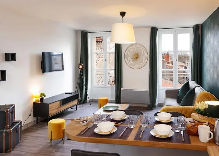 N3 Des Etudes Duplex Hypercentre Wifi Conciergeriedamecarcas