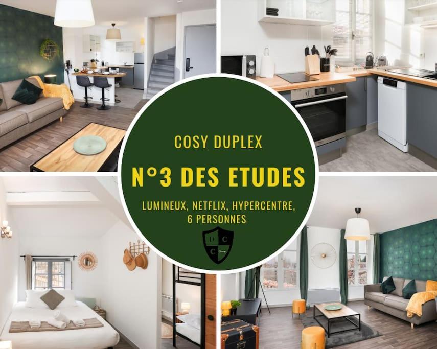 N3 Des Etudes Duplex Hypercentre Wifi Conciergeriedamecarcas